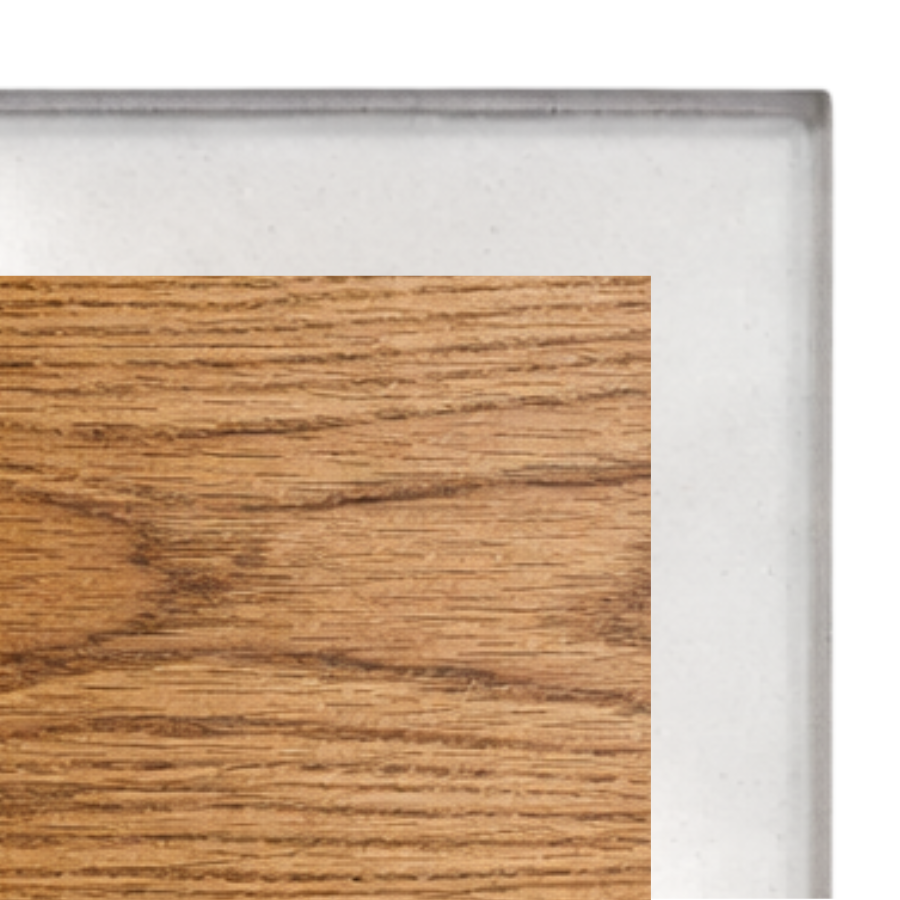 Rustic + Refined Duo (Wood • Glass)