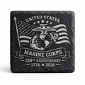 Military Insignia & Flag Coaster Sets